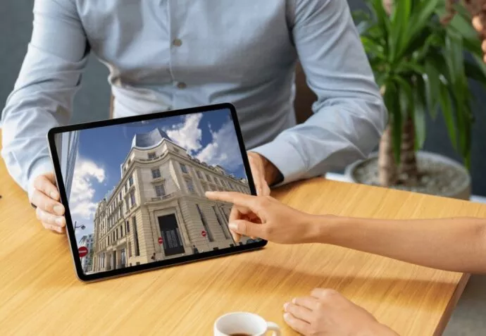 Visite virtuelle extérieure