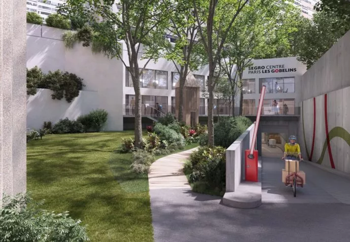 Perspective exterieure