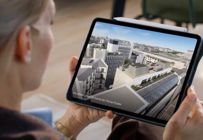 Visite virtuelle extérieure