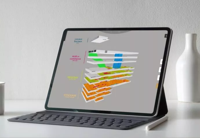 Axonométrie dynamique