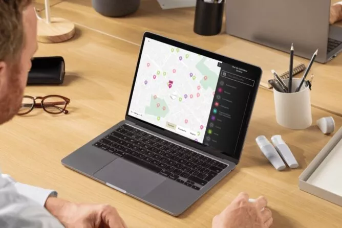 Plan de quartier interactif
