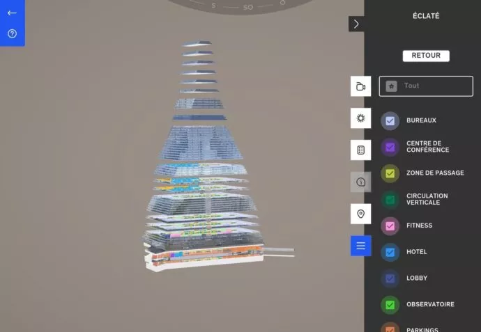 Axonométrie dynamique