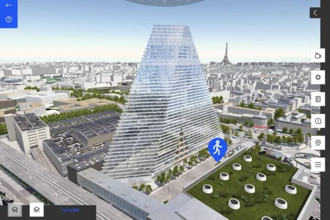 Visite virtuelle extérieure